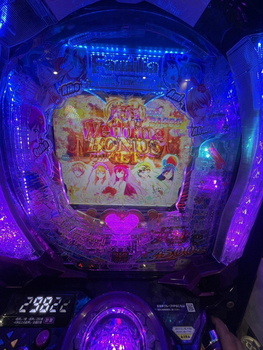 darts_uma's tweet photo. ウエディングinウエディングで久しぶりのパチンコおもろい https://t.co/cIW1IHG4bY