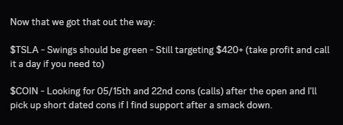masked_investor's tweet photo. ✍️✍️ $COIN $BTC 

I have never seen so many 300%-700% trades before in my life and we will do it again. and again. and again. @BayStreetBulls 🤫🤫

Jump in before the end of the month... https://t.co/faVDEnVFcT