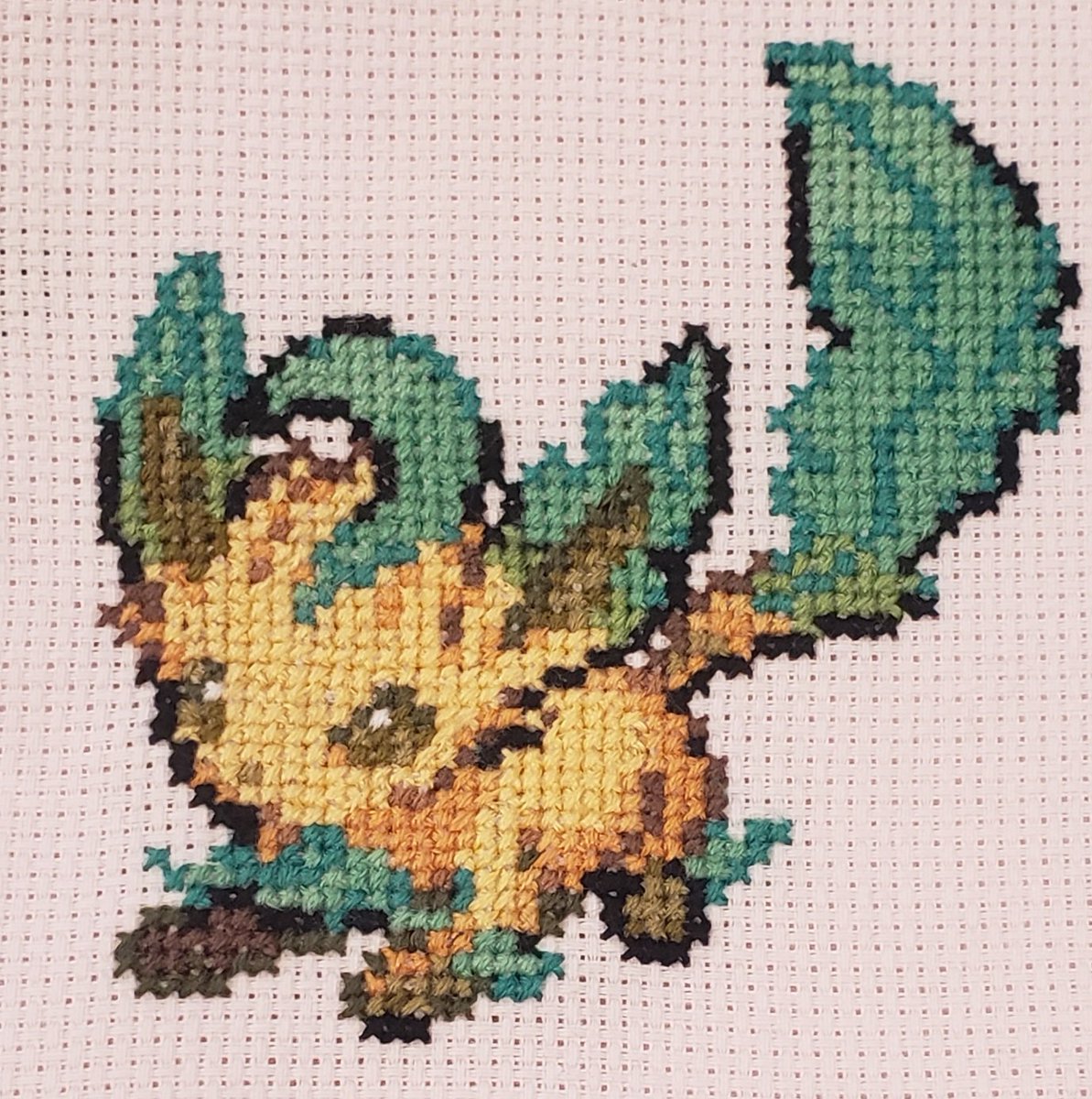 PannMann57's tweet photo. #pokemon #leafeon favorite eevee by far. https://t.co/8QnVSK3jMZ