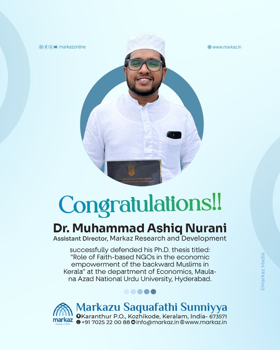 Markazu Saquafathi Sunniyya tweet media