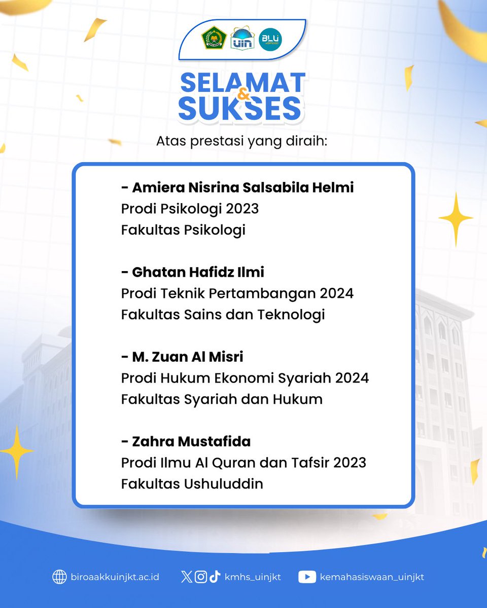 Kemahasiswaan dan Alumni UIN Jakarta tweet media