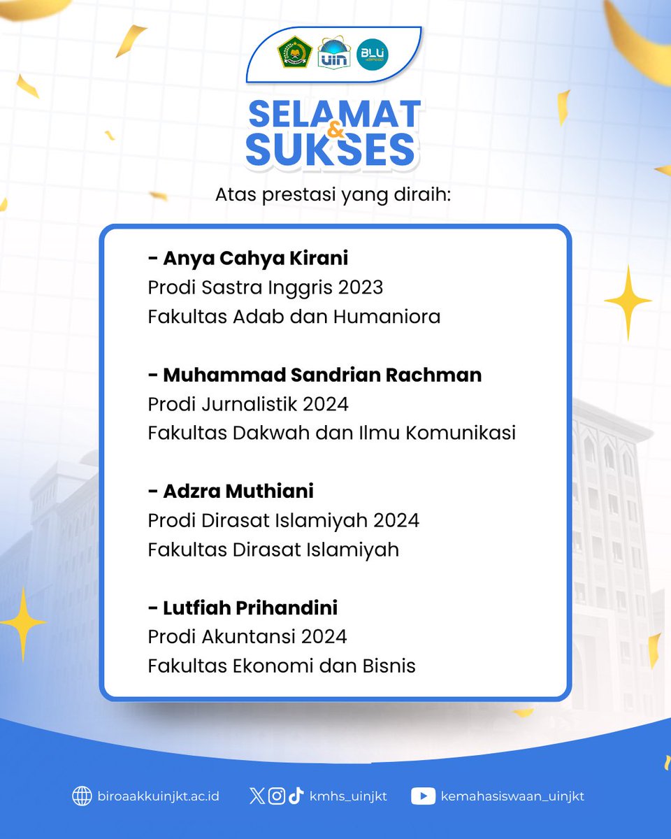 Kemahasiswaan dan Alumni UIN Jakarta tweet media