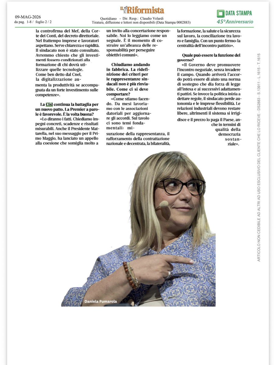 CISL Nazionale tweet media