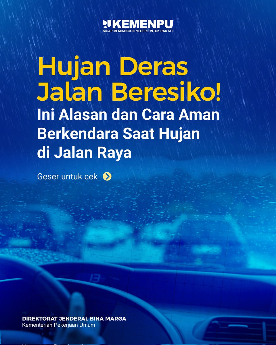 Ditjen Bina Marga Kementerian PU tweet media