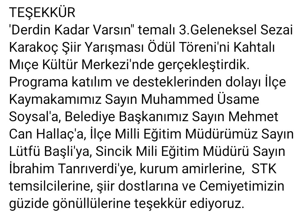 iyckahta's tweet photo. TEŞEKKÜRLER https://t.co/FsvdIkf9Hi