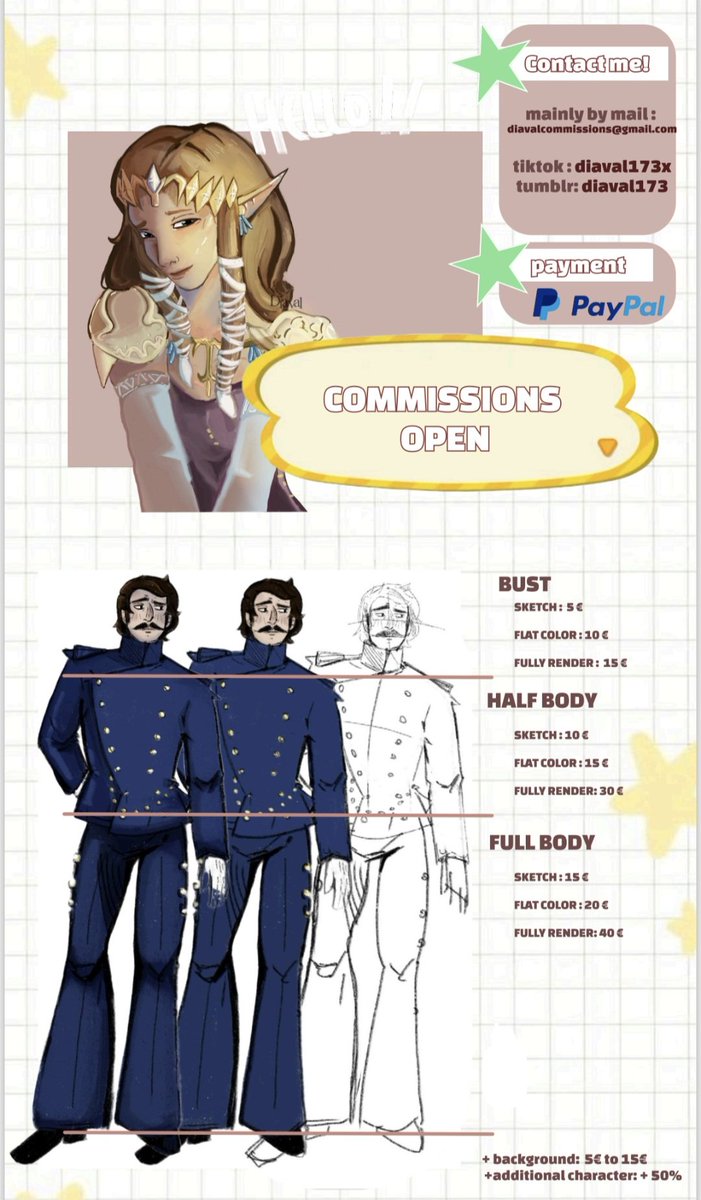 C☆le {COMMS OPEN} tweet media