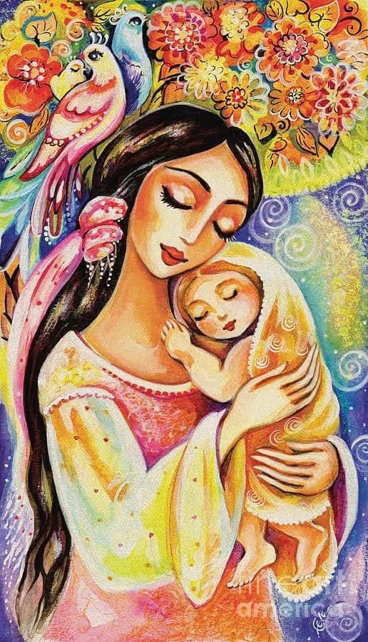 artandsoul_andi's tweet photo. A Mother’s heart is a haven where her children are always welcome, safe, & at home. Wishing all Mothers a #HappyMothersDay weekend!❤️
A Mother is she who can take the place of all others but whose place no one else can take.~unk
Little Angel Dreaming
🎨Eva Campbell #artandsoul https://t.co/DHzLg54LQ7