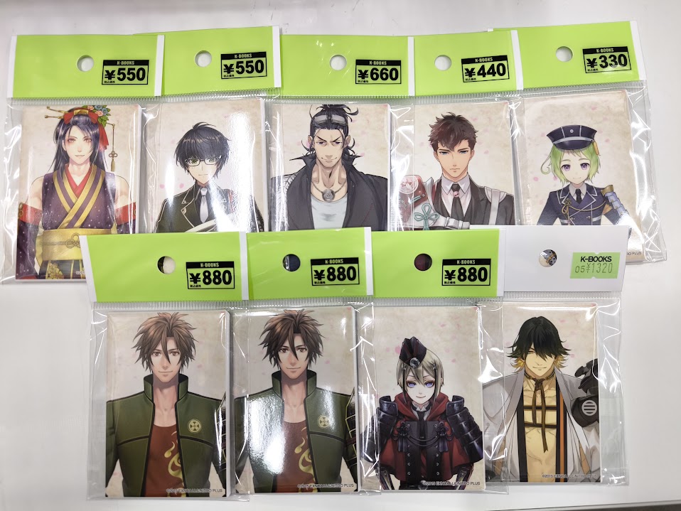 刀剣乱舞ONLINE スクエア缶バッジ 跪坐 第三弾 入荷情報】 刀剣乱舞 とうらぶ スクエア缶バッジ 跪坐 第三弾 長曽祢虎