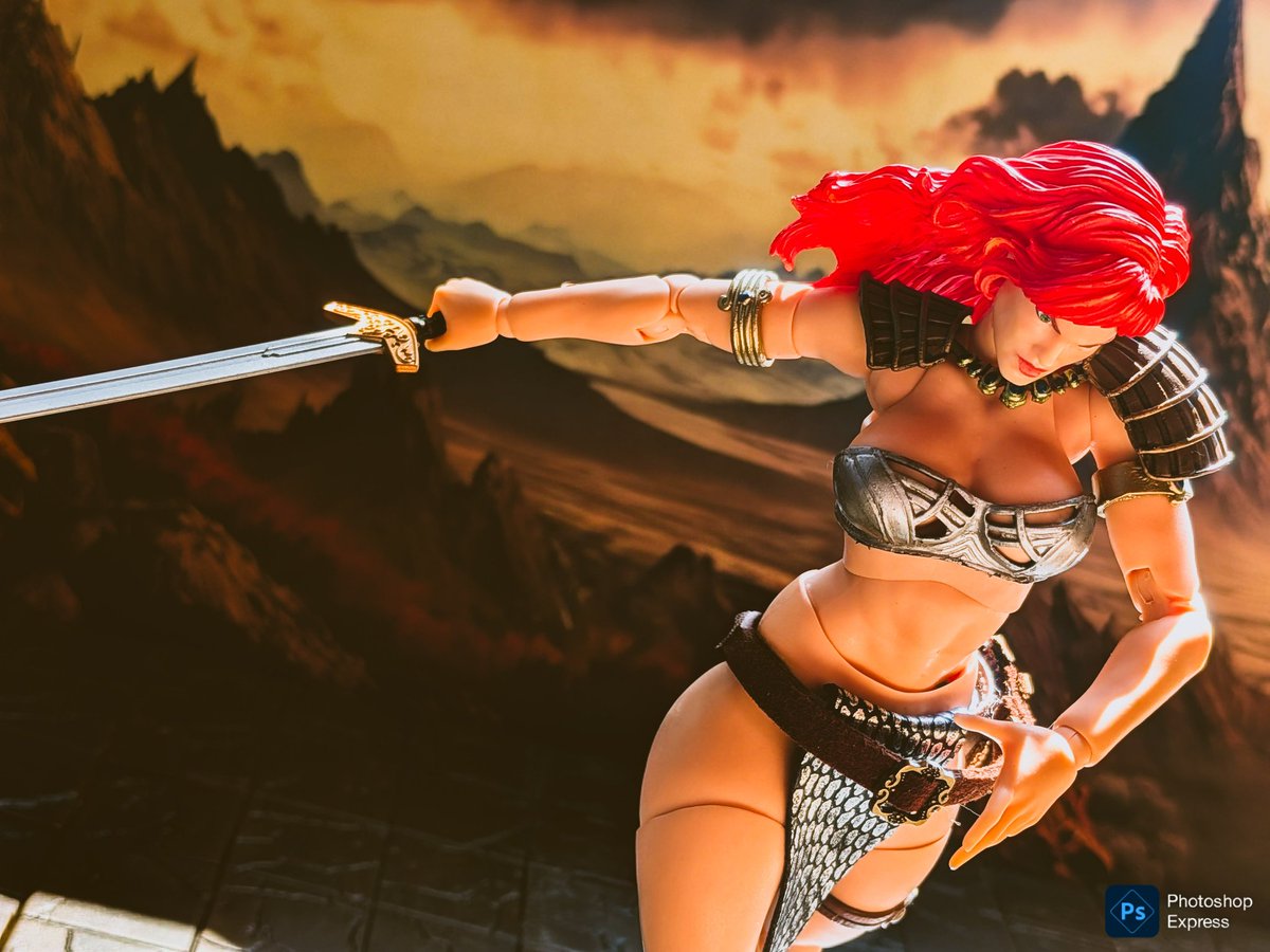 RT @kagetomo1200x: レッドソニア #RedSonja #ファンタジーフィギュア