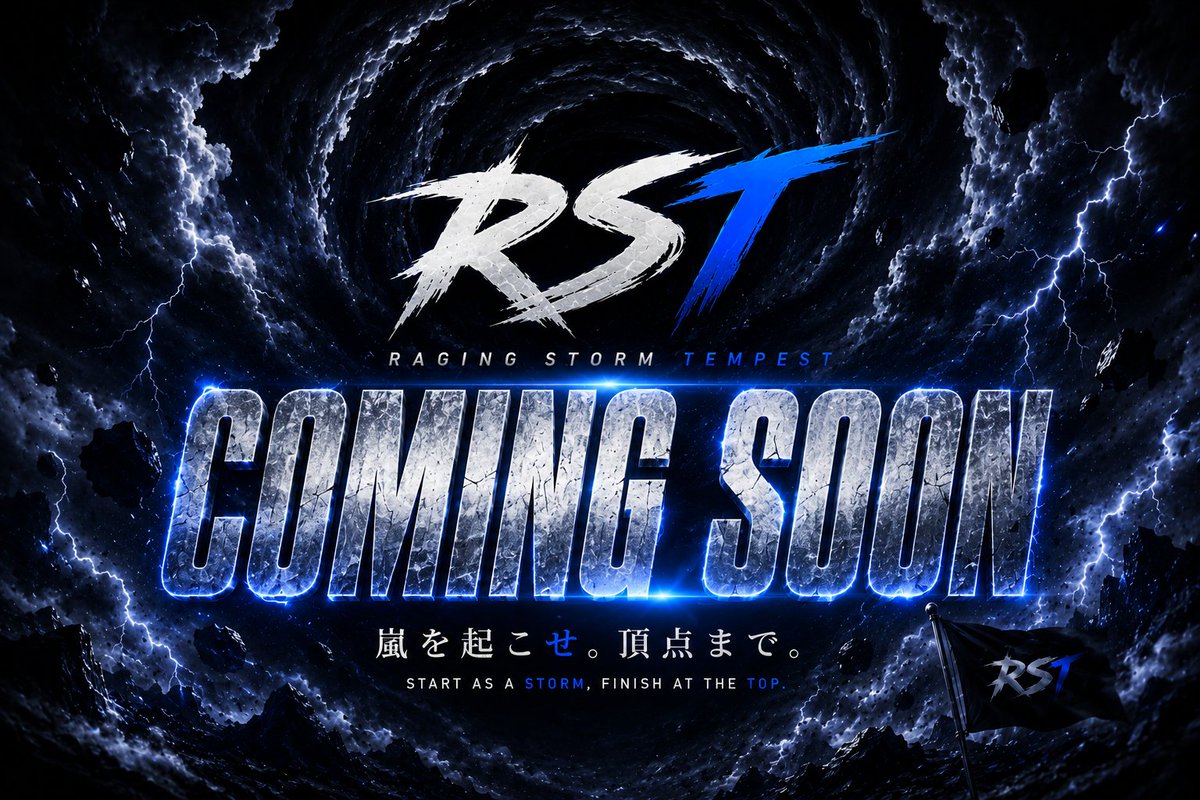 RST/Raging Storm Tempest tweet media