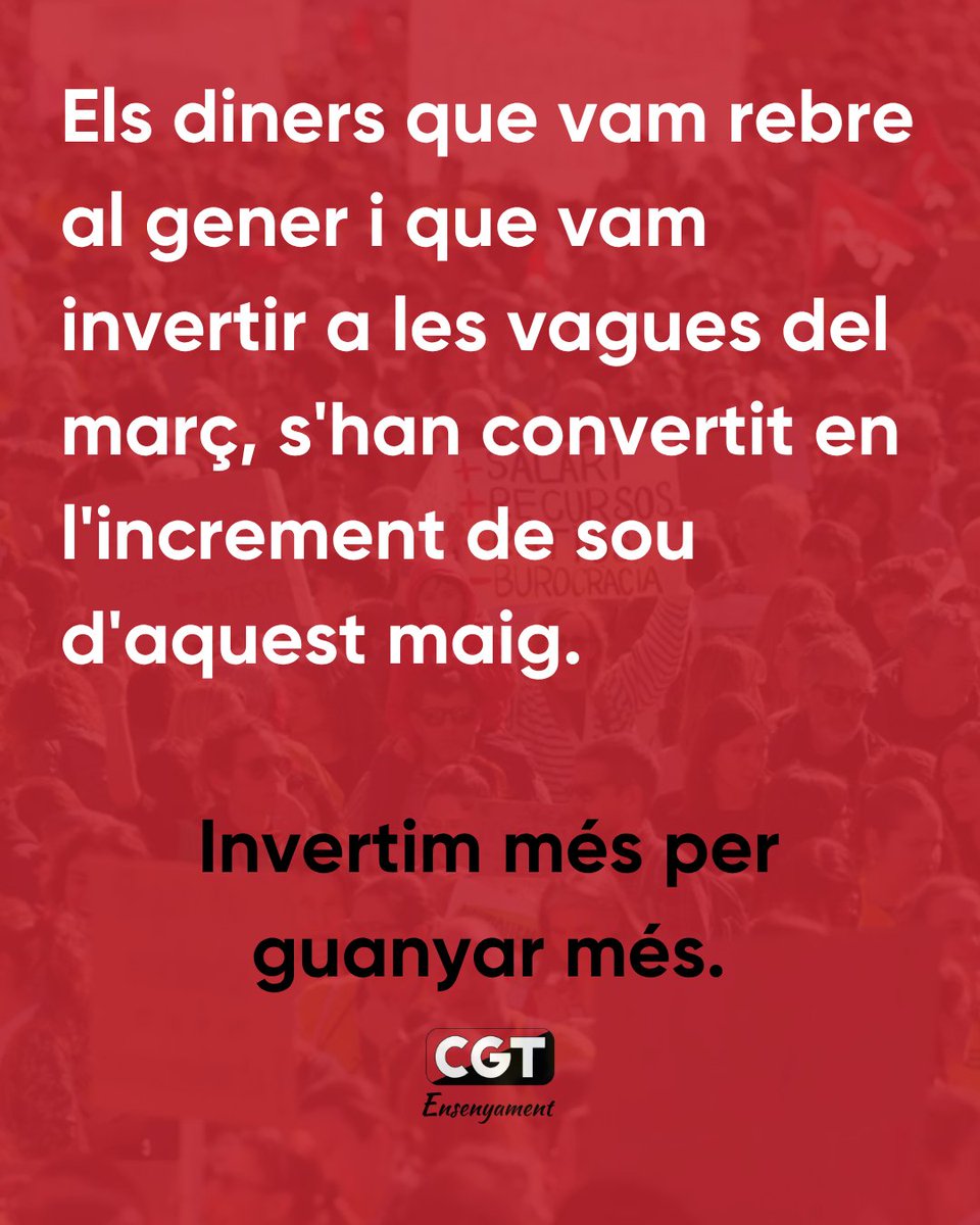 CGT Ensenyament 🚩🏴 tweet media