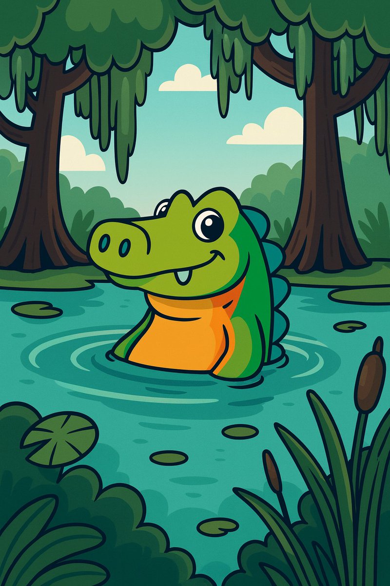 Teodux83's tweet photo. @Alexm3111 @bigbagsbobby @CrogeCoin Waiting in our swamp🐊 https://t.co/3aWVYI6Pwe