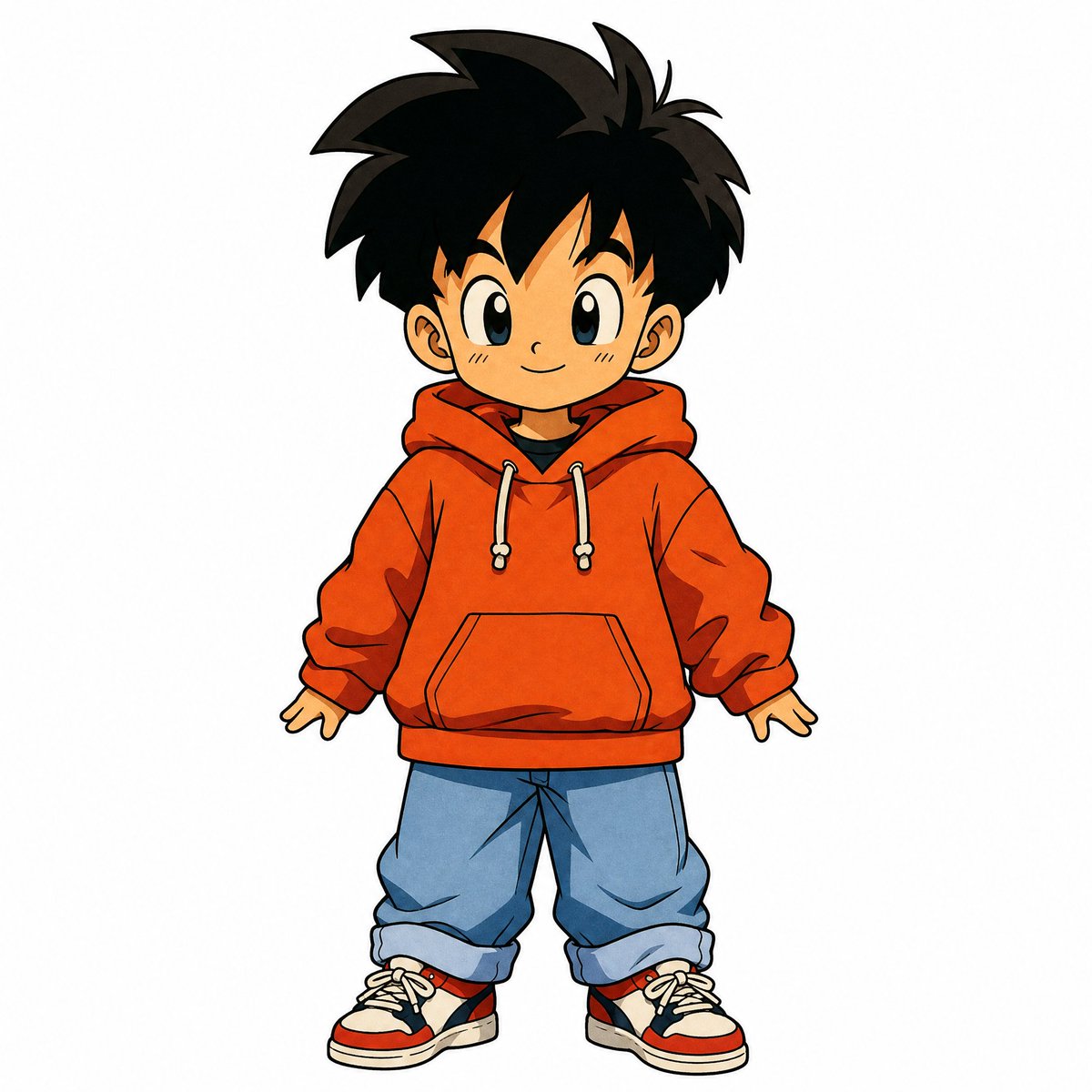90s Japanese Retro Anime Style