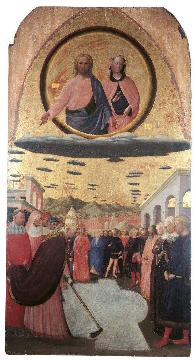 IsraelAnderson's tweet photo. UFOs in Christian art https://t.co/QCVR2TmdPc