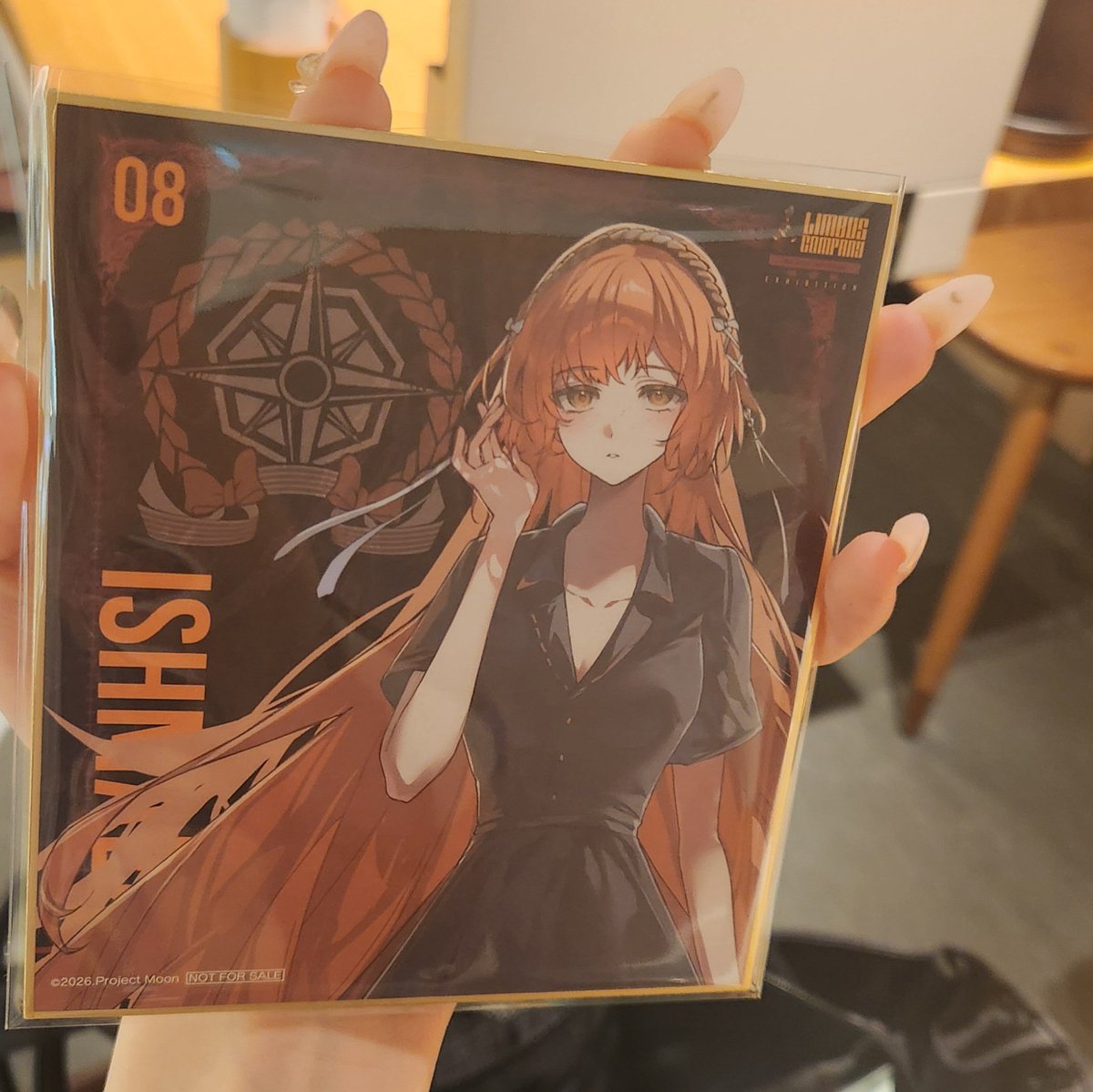 交換】 Limbuscompany リンバスカンパニー リンバス リンバス展 色紙
