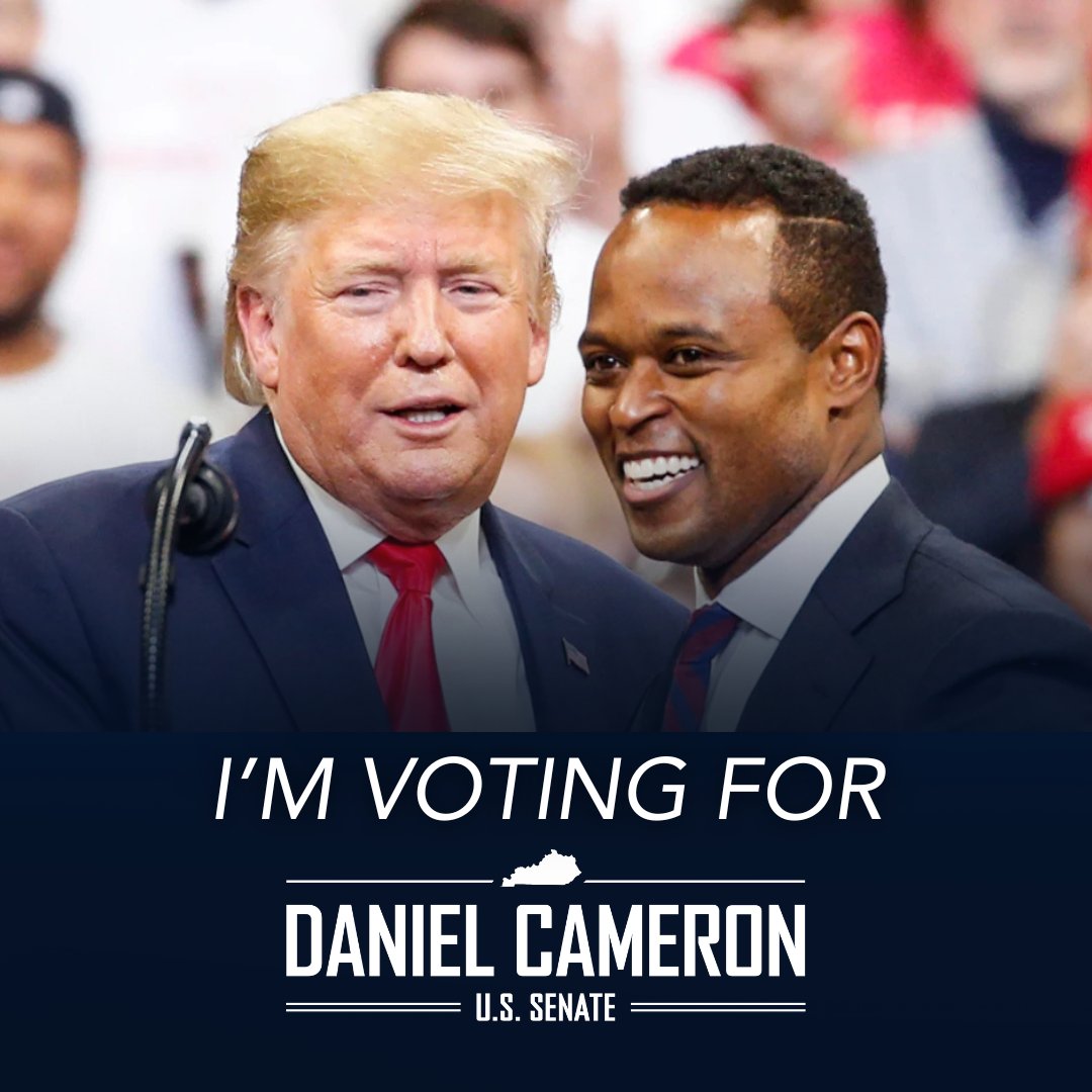 DanielCameronKY's tweet photo. Team Cameron is growing every day, and we’re asking our biggest supporters to help us send a message by updating their profile or cover photo. Use a favorite picture of us together or one of the graphics below.

Every show of support helps us grow our movement, reach undecided voters, and build the strongest turnout effort possible before May 19.