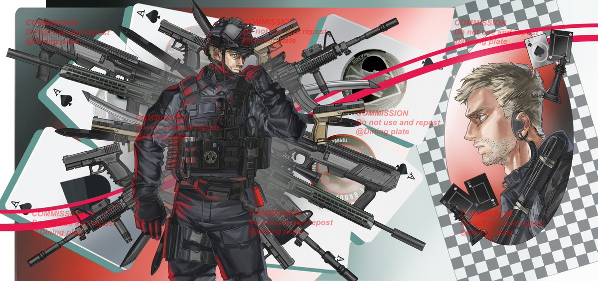 第一次画横构图稿稿
#cod #callofduty  #philipgraves #PhilipGraves  #commissonWork