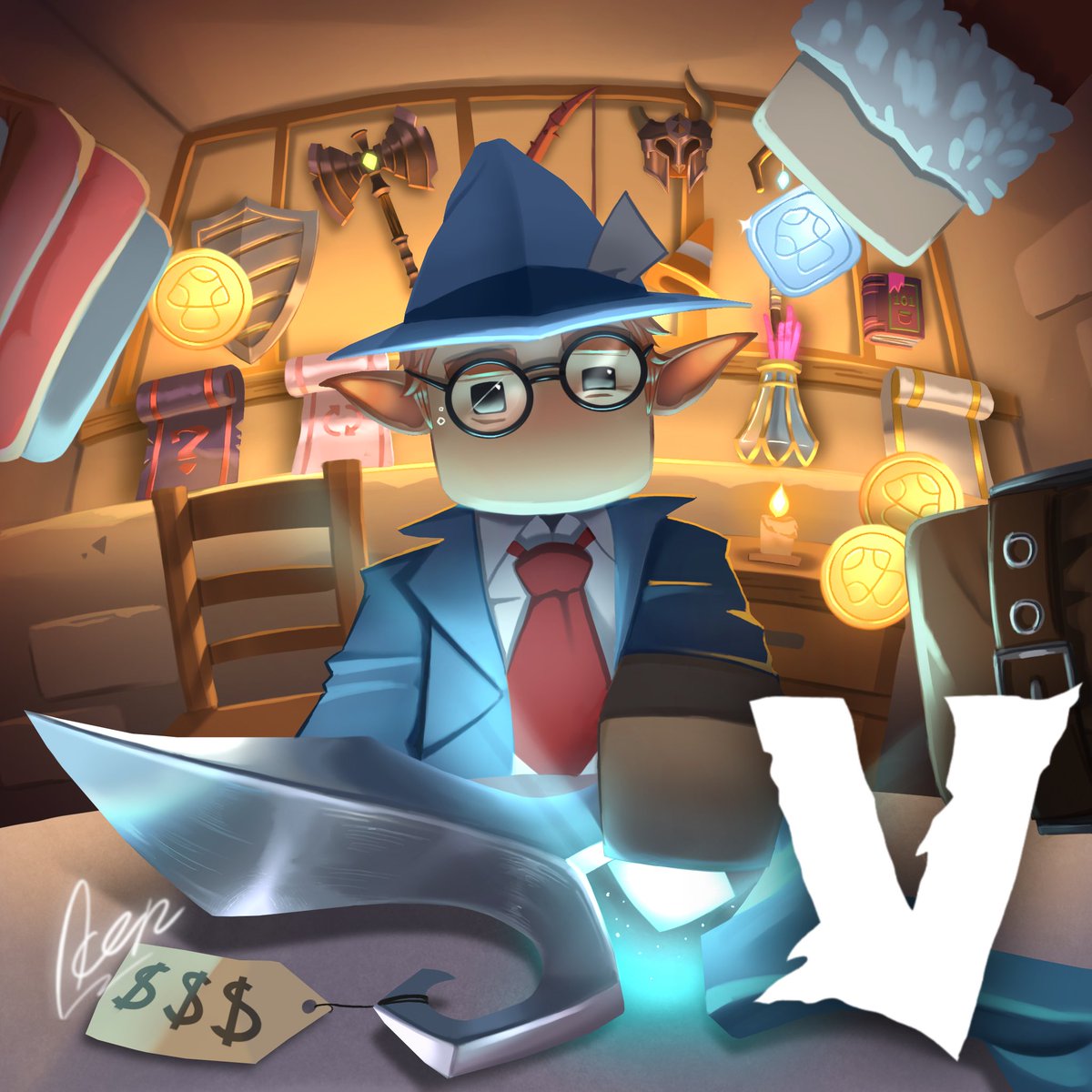 MadeByAcen's tweet photo. Vesteria Global Markerplace Icon!

Commissioned by Vesteria
@PlayVesteria 

To request for commissions 
Dm me in Discord: ACEN#0544

Would appreciate Likes and Retweets as always!
#Roblox #Robloxart #Robloxdev https://t.co/uQiZHpKNLU