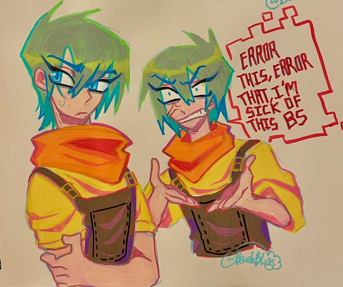 Testing new markers out :D #lovernpcau #tillivan