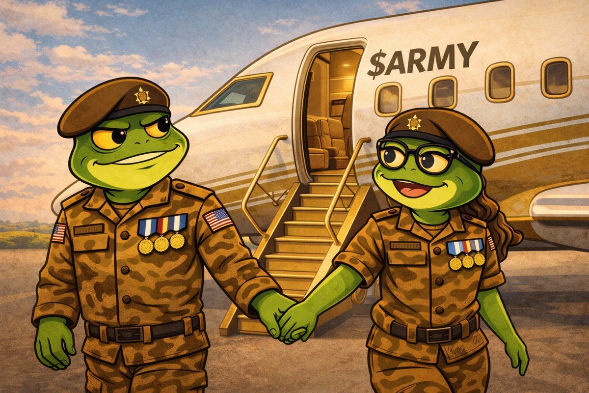 Trails of $ARMY tweet media