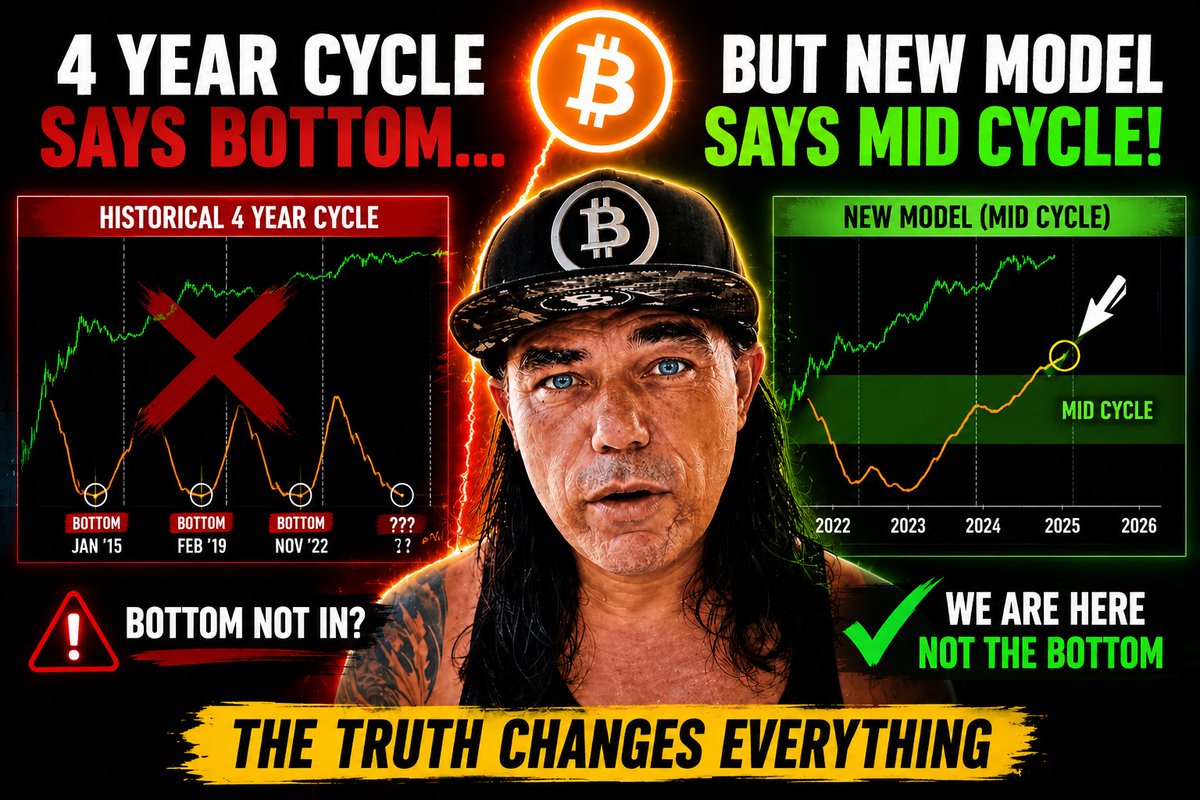 Diditaihuttu's tweet photo. The 4-Year Bitcoin Cycle Might Be DEAD… 

YouTube: https://t.co/Eht0Lrrizz 

Rumble: https://t.co/hwkKXzAHMS

#bitcoin https://t.co/gfLvXZhQ6p