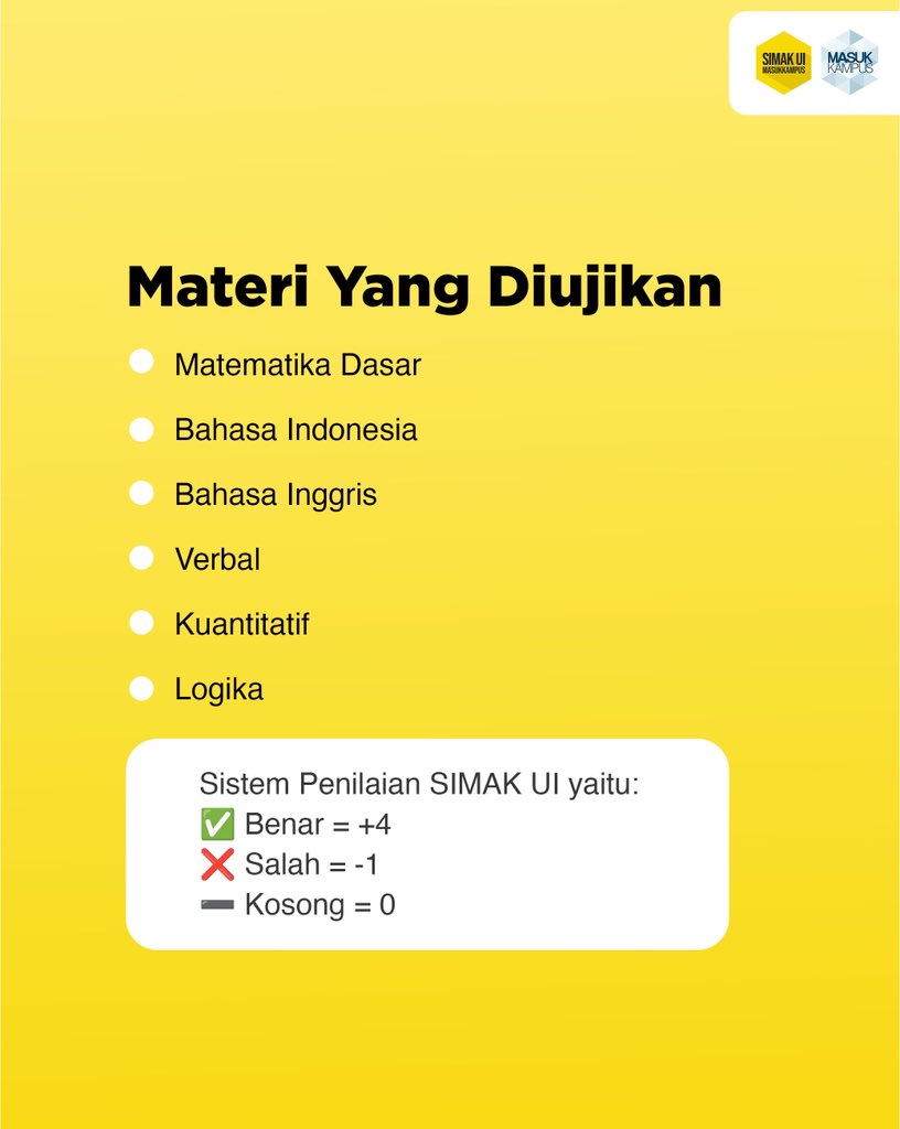 Try Out UTBK-SNBT | STAN & Kedinasan | UM | Bimbel tweet media