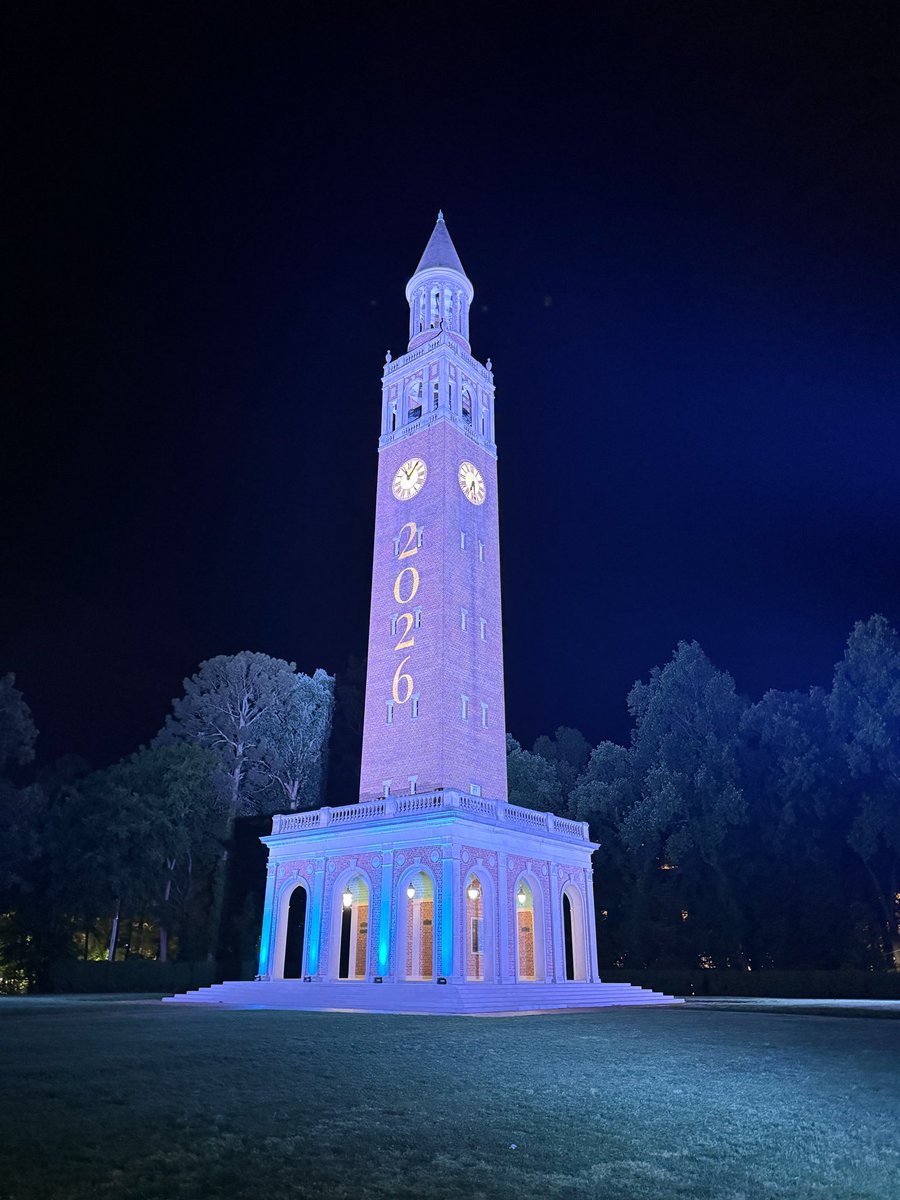 128 steps later and a lifetime of memories ahead 🩵 

Cheers to #UNC26!