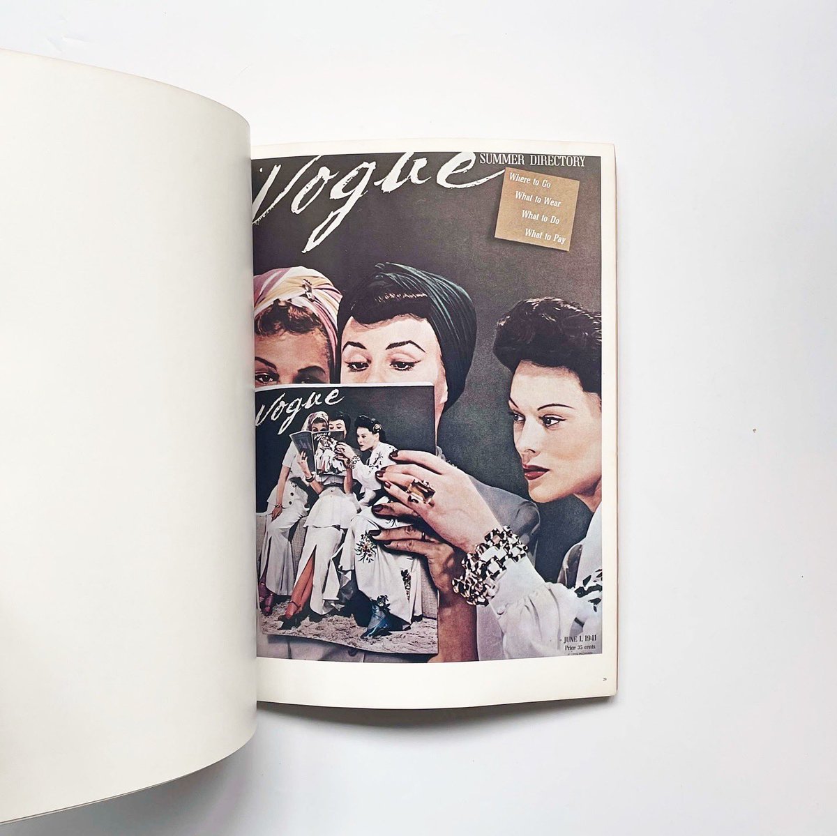 Vogue Covers 1900-1970 - A Poster Book』 1978年にHarmony Booksから