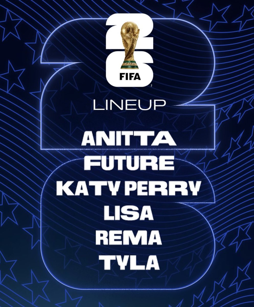 Tyla is seriously deep in her bag as she officially becomes the only artiste billed to perform twice at the 2026 World Cup opener.

• Mexico City
• Los Angeles