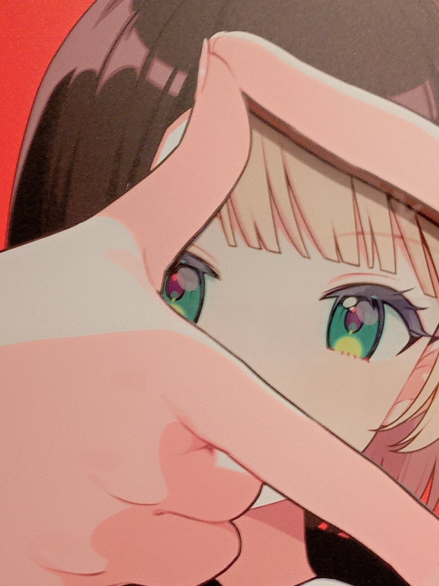 うい先生の個展観てきた。 「大空スバル」や挿絵、イラスト。自身も