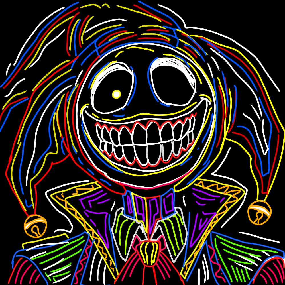 ChimoChanart's tweet photo. @HohaiaMatthews1 @katakuri_nft 🤡🥰🥰 https://t.co/LX6eezvHf6