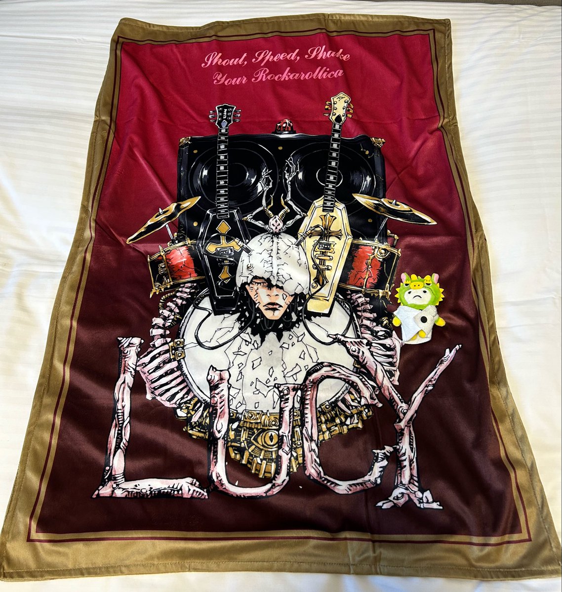 yuri様専Reefurブランケット新品 Lucyブランケットは薄めですがしっかりした生地ですべすべとした肌触り