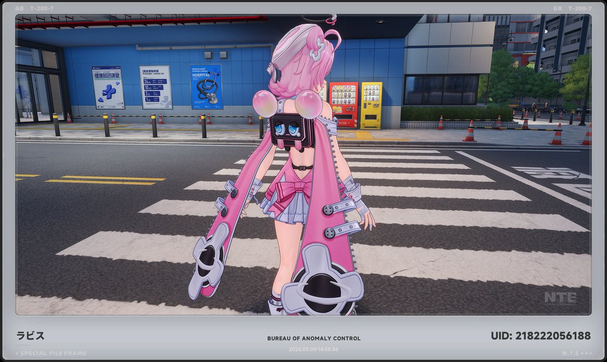 PR #NTE #NTE最強ライブパレード やっとGETしたちぃちゃん！ピンクで