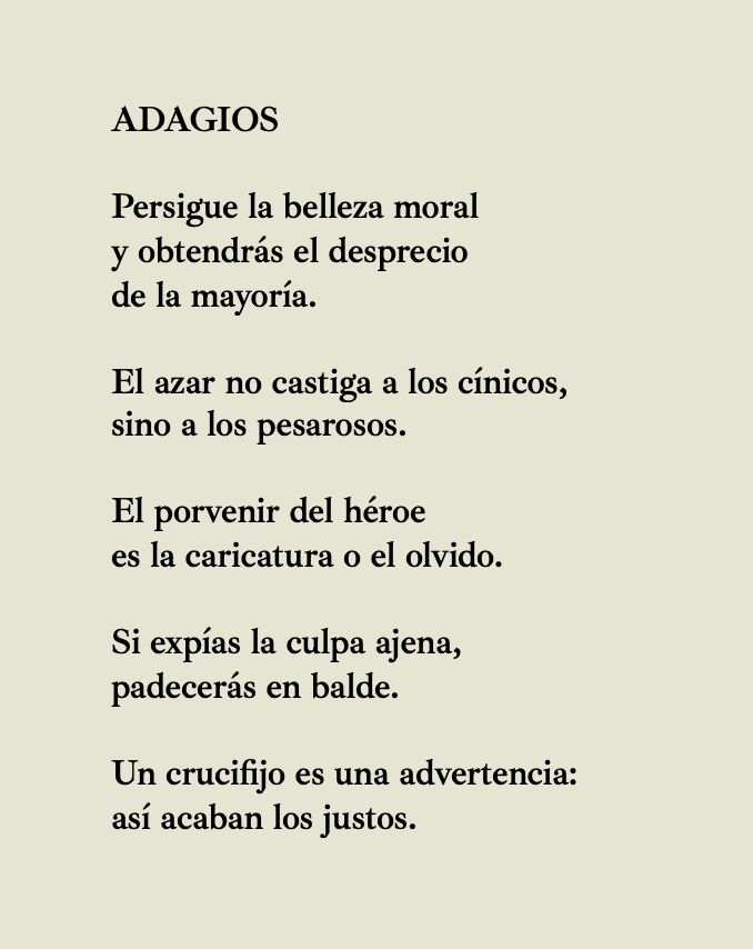 Hoy, un poema de José Daniel García