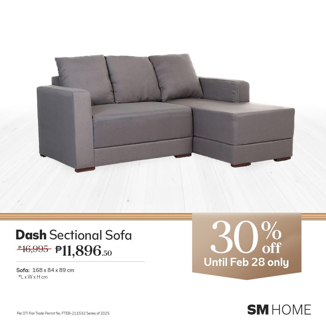 felipken12's tweet photo. ✨ FOR SALE ✨
L-Type Sofa from SM Home
Original Price: ₱11,896.50
Selling for only ₱8,000 🔥

 Message us if interested 💌 https://t.co/UHnmi2DqV1