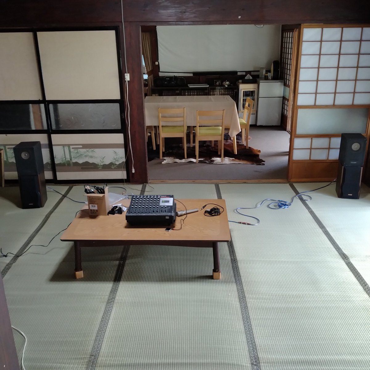 maruhonhouse's tweet photo. また週末の本日も #網地島 へは舟が来ない＿|￣|○ il||li　んで #休み処 では配線が揃って音作り、難しいなぁ

網地島体験ホームページ

 https://t.co/99ts3nC4rC

#網地島 #aji_island #aji

移住 residence

石巻 ishinomaki

宮城 miyagi 離島
                 https://t.co/5appNYjq5A https://t.co/4XplvcjIZt