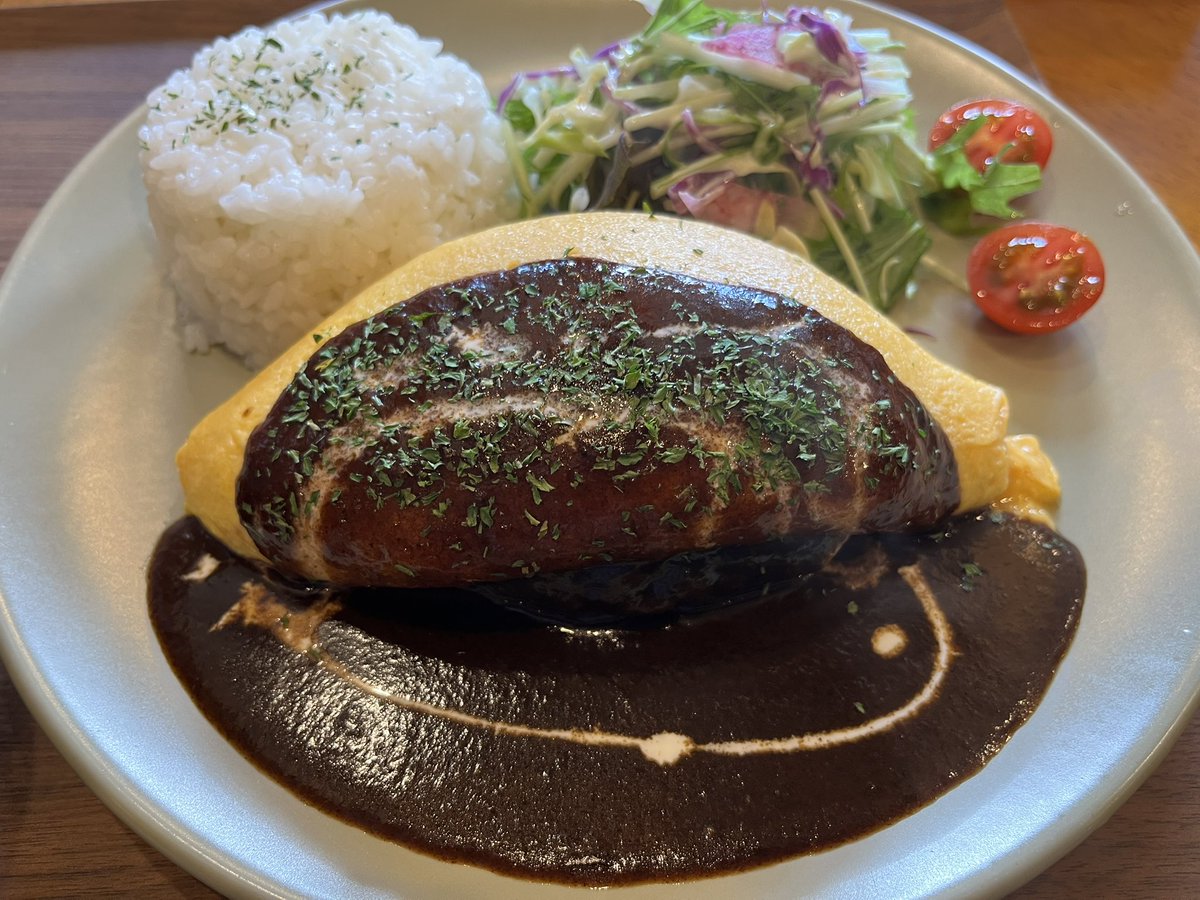 fang0045's tweet photo. オムハンバーグ https://t.co/gkuY3XR2d8