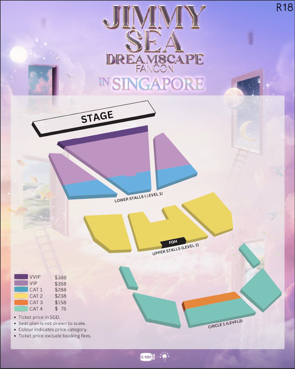 grvl55's tweet photo. #WTS
 JIMMYSEA “DREAMSCAPE” FANCON — Singapore 🇸🇬

🎫 Available
• VVIP
• VIP 

✨ Limited slots — side-by-side seats available

📩 DM for more details &amp; bookings! 

#JIMMYSEA #JimmySeaDreamScapeInSG #GMMTV https://t.co/QBmH0joU6q