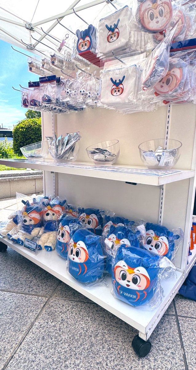 ヴィヴィくんの可愛さに負けた🥰💙🧡 コラボグッズも無事確保