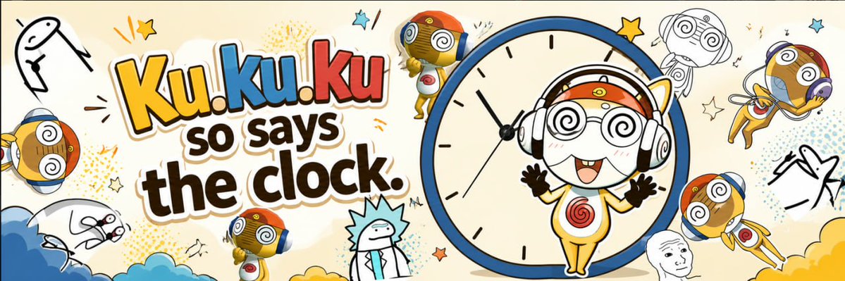 (🔥ETH) Kururu 

$KURURU - on ETH. ''Kururu is the true man. Asia's No.1 anime character. Fights as a sergeant, and a hacker of continent-top-class strength.'' Nice branding and ticker. Degen. Always do your own research. Disclaimer

t.me/officialcrypto…
