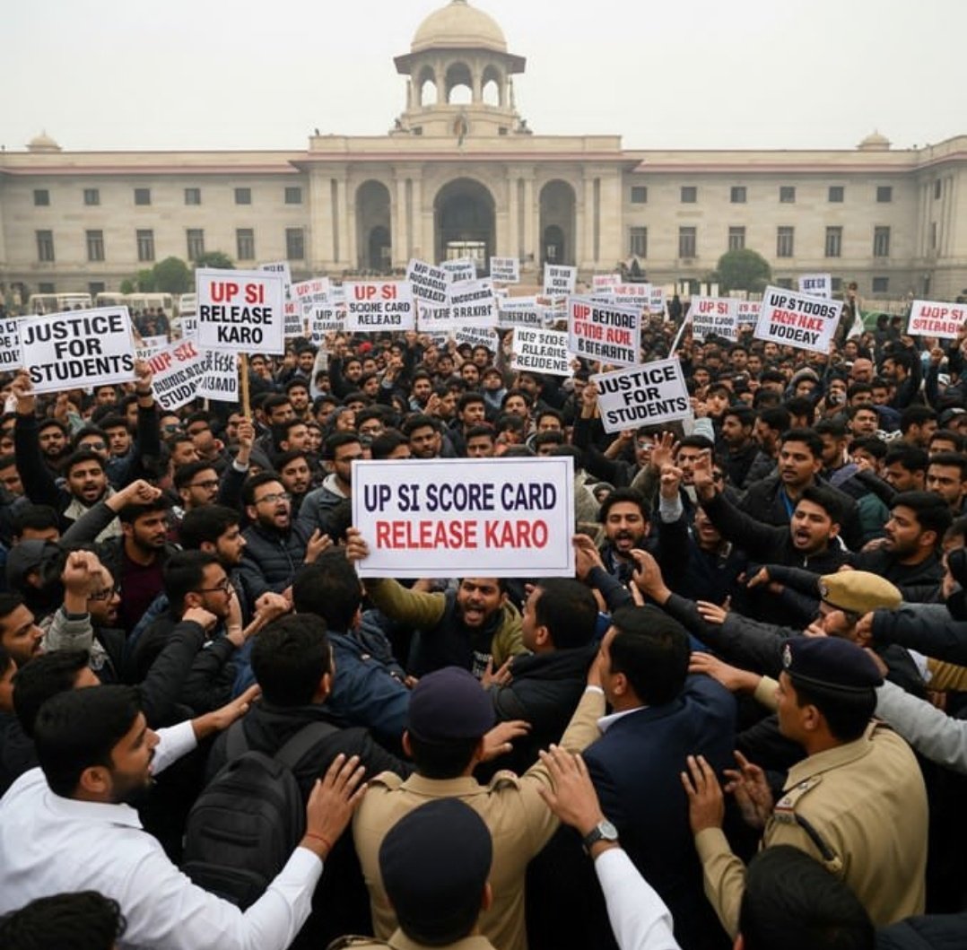 SSCNEWS_'s tweet photo. हजारों अभ्यर्थी UP SI Scorecard का इंतजार कर रहे हैं।

भर्ती प्रक्रिया में पारदर्शिता और भरोसे के लिए Score Card जारी करना जरूरी है।

#Score_Card_जारी_करो
#Release_Score_Card
#UPSI2025 #UPSIScoreCard 
@Uppolice @myogiadityanath https://t.co/gcdIEIWeMR