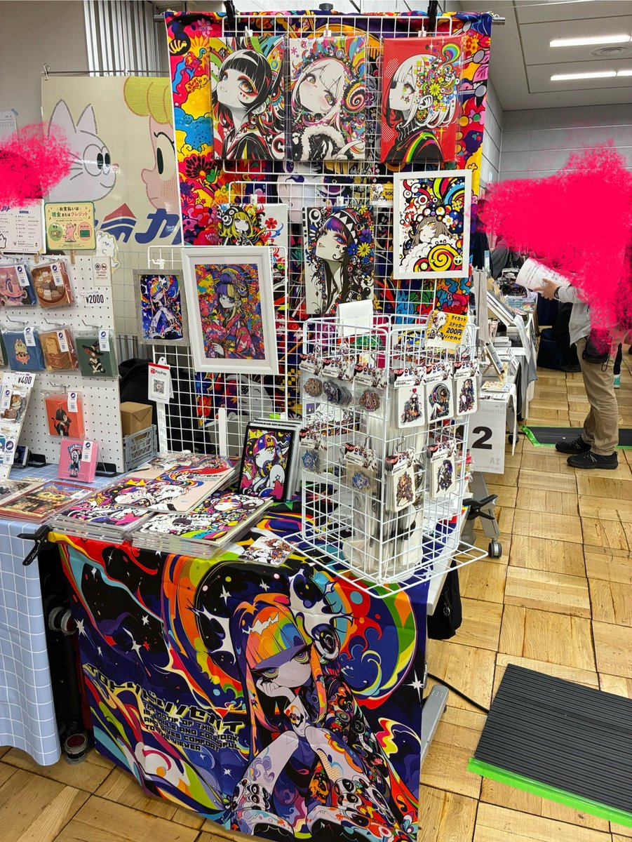 ちょめ@展5/23.24デザフェスE208.7/25AI FusionFES tweet media