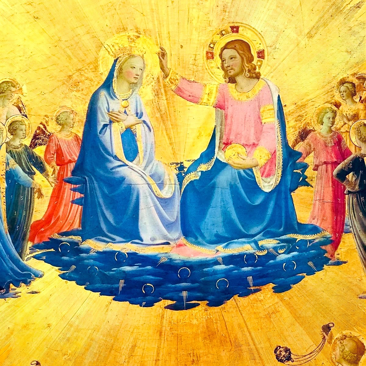 Samedi du Temps Pascal. Saint Grégoire de Naziance.
« Vous êtes la lumière du monde. » (Mt 5)
[Fra Angelico, vers 1434]