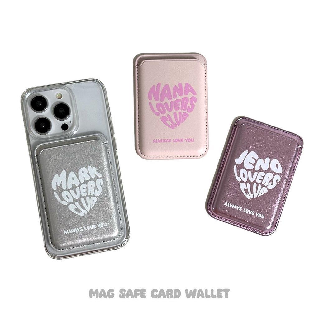 wts lfb ph nct

haechan, jisung, mark magsafe card wallet

₱350 each

💌 DM me if interested

🏷 onhand nct 127 nct dream