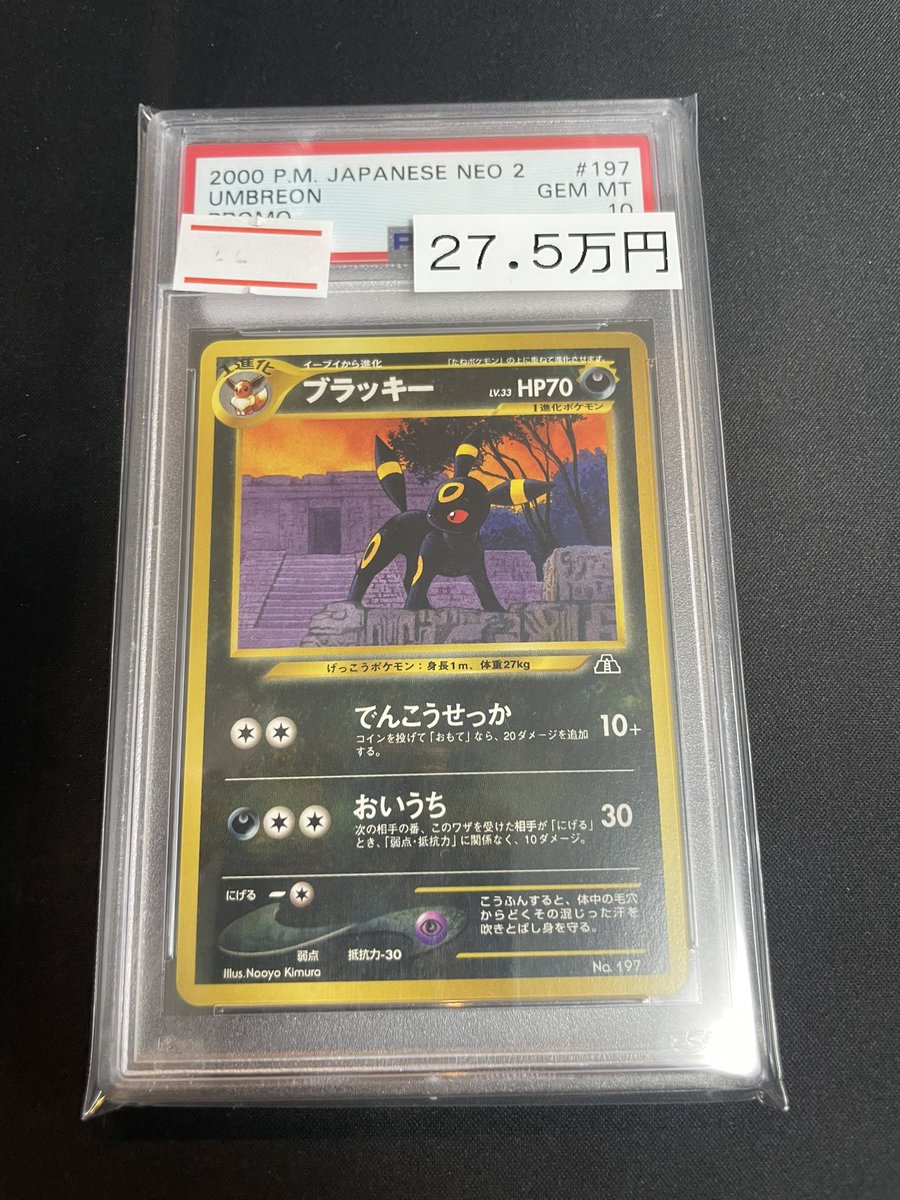 🔥ポケカ入荷情報🔥】 ✨⭐️激アツ入荷⭐️✨ 🖤ブラッキー《旧裏