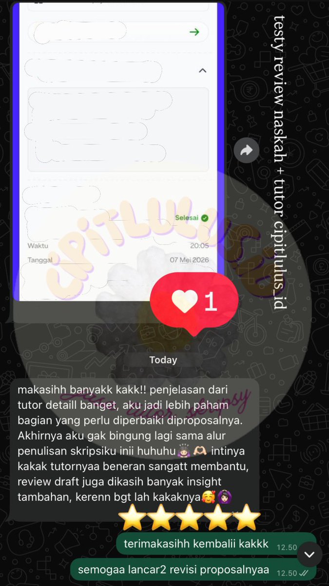 tutor skripsi & tesis | academic mentor tweet media