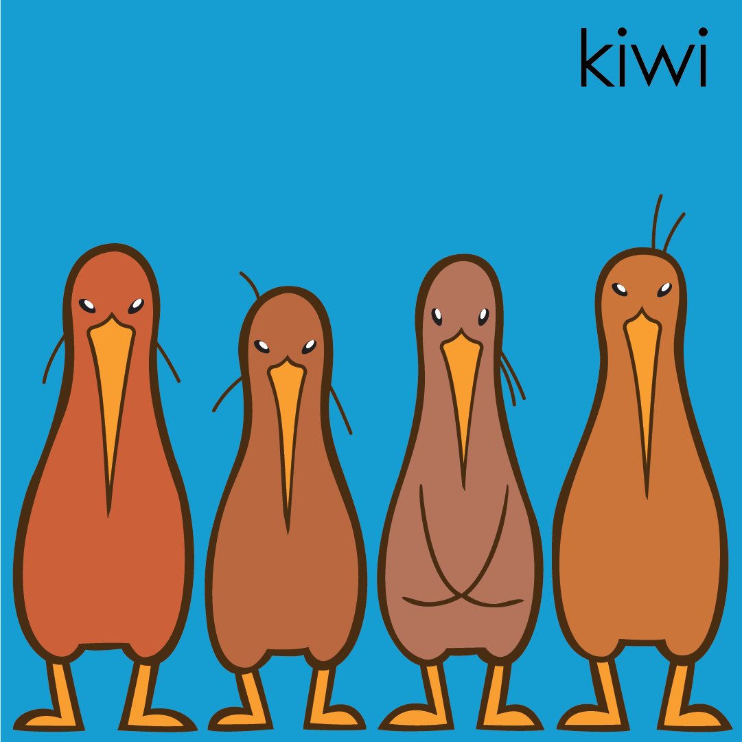 QuiverCartoons's tweet photo. some designs for the kiwi stickers I'm making. https://t.co/ptHkTmlcSw