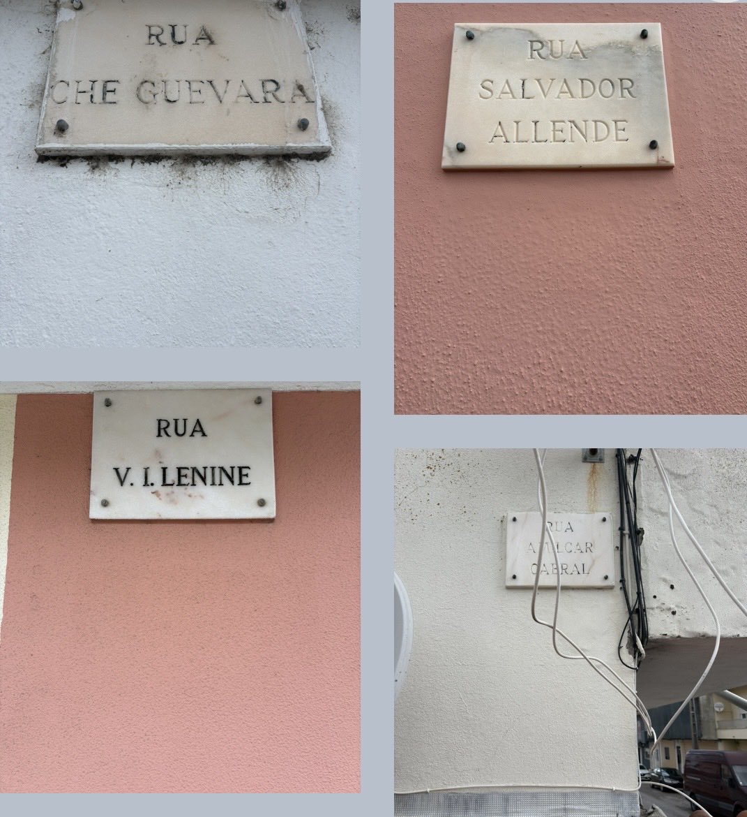 Sítios há onde o povo inscreve na toponímia dos bairros o nome dos seus heróis.