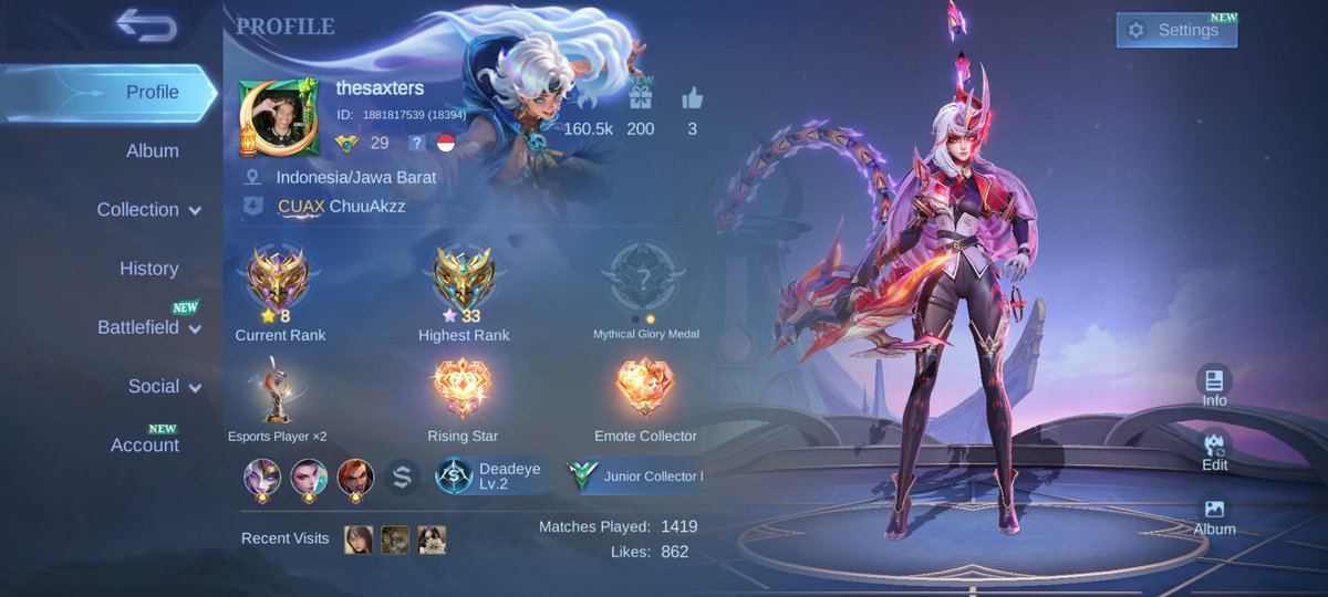 dandy_hutomo's tweet photo. Dibeliin skin starlight sama pacarku. Terima kasih genduttt @lilbakhlul https://t.co/zS5u5iCsdX