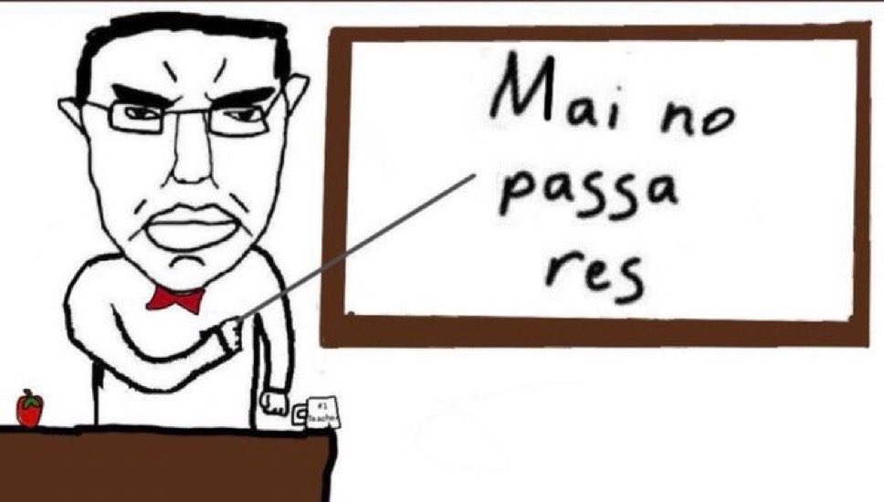 ReaccionsCat's tweet photo. mai no passa res wojack pissarra nothing ever happens https://t.co/22tToAs8Sd